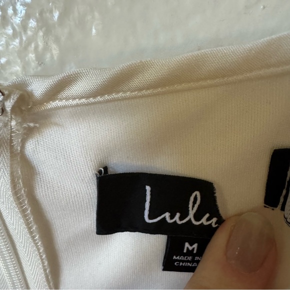 Lulus | Hold Your Hand White Satin Midi Dress - Picture 4 of 8